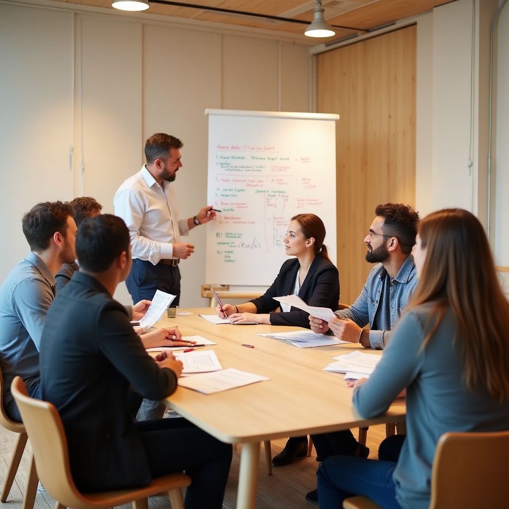 Tím vyhodnocuje zákazku na záverečnom Lessons Learned workshope